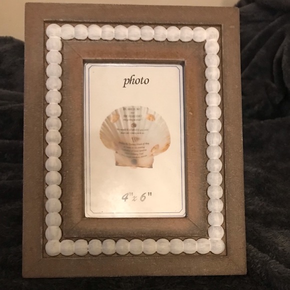 Beach themed picture frame wooden frame brand new - Picture 1 of 1